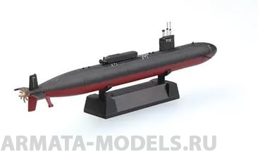 87016 Подводная лодка: USS Navy Greeneville submarine SSN-772 Hobby Boss