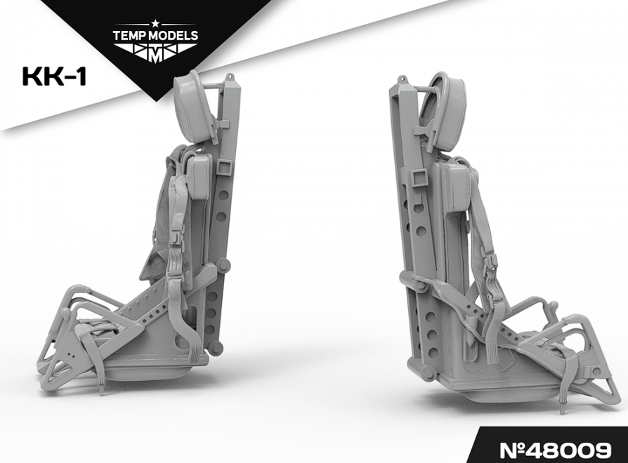 48009 КАТАПУЛЬТНОЕ КРЕСЛО КК-1 1/48 Temp Models