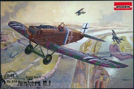 Rod434 Самолёт Junkers D.I (short-fuselage version) Roden