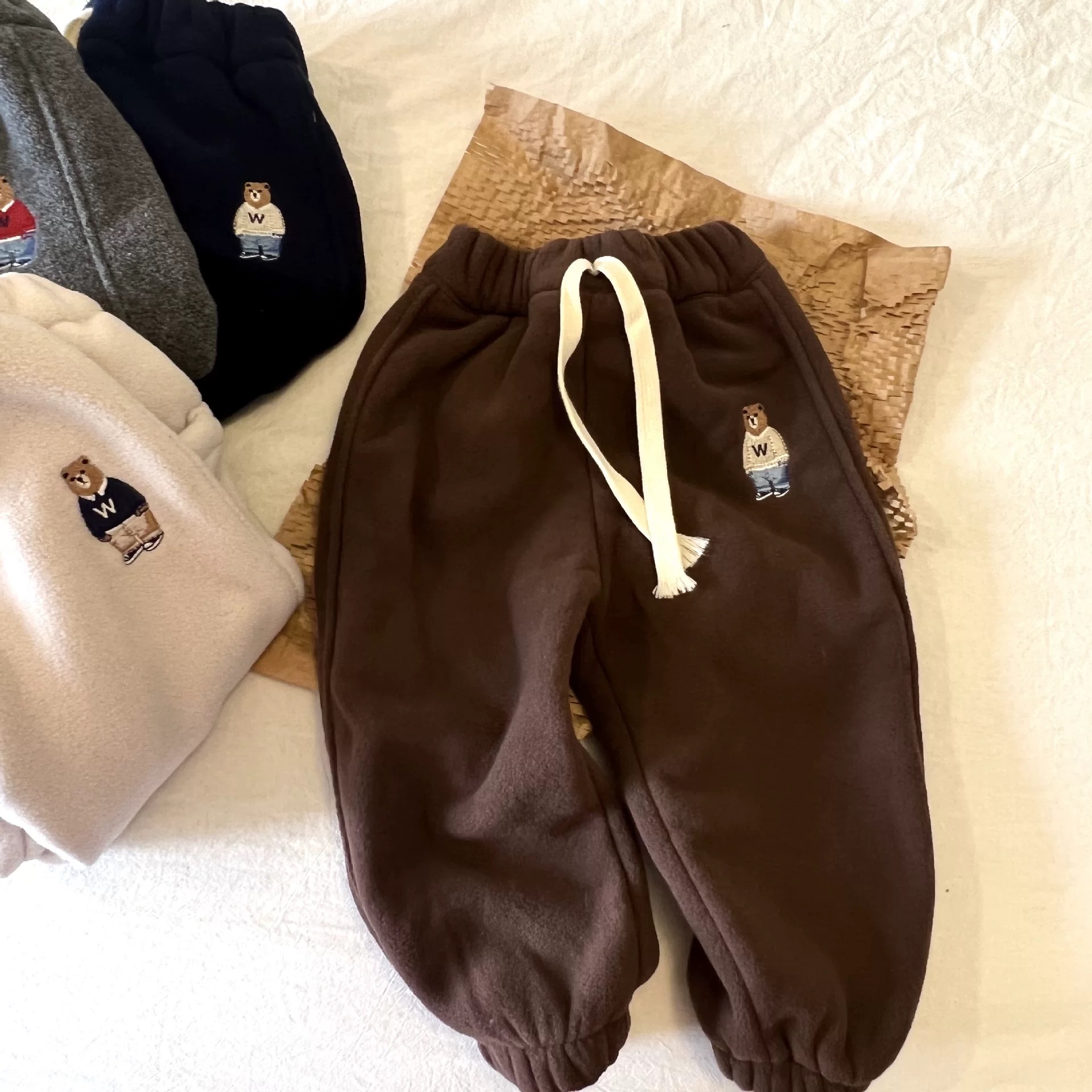 Детские хлопоковые штаны