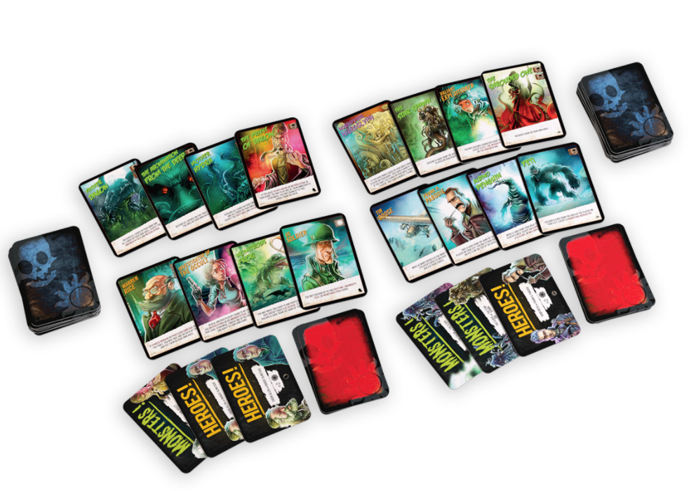 BG11066EUR Игра настольная Монстры vs Герои. Мифы Ктулху