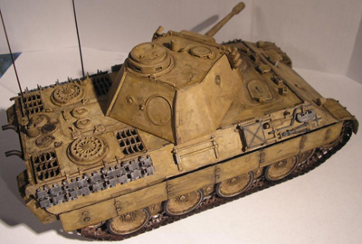 35571 Beobachtungspanzer Panther, германский подвижный АНП ICM