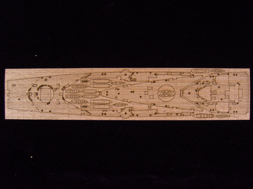 AW20024 Деревянная палуба для HMS Repulse 1941