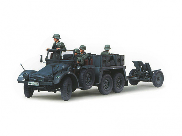 35259T Машина Krupp Protze Kfz 69 с 37 мм пушкой Tamiya