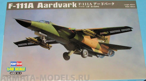 80348 Самолет F-111 А Aardvark Hobby Boss