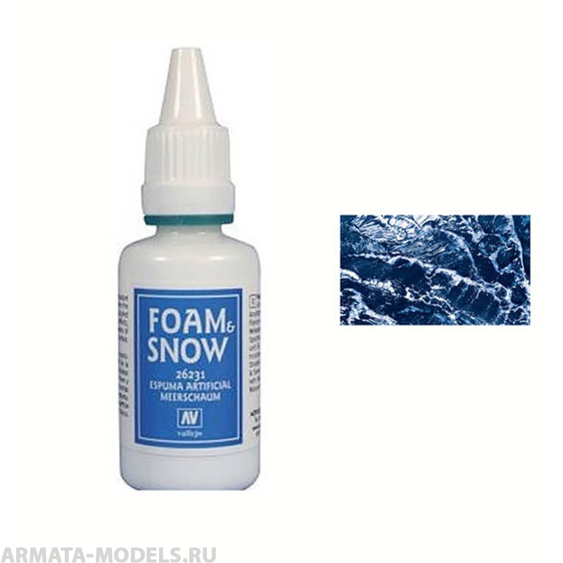 V-26231 Эффекты   Паста-Имитатор Пены и Снега б.32мл