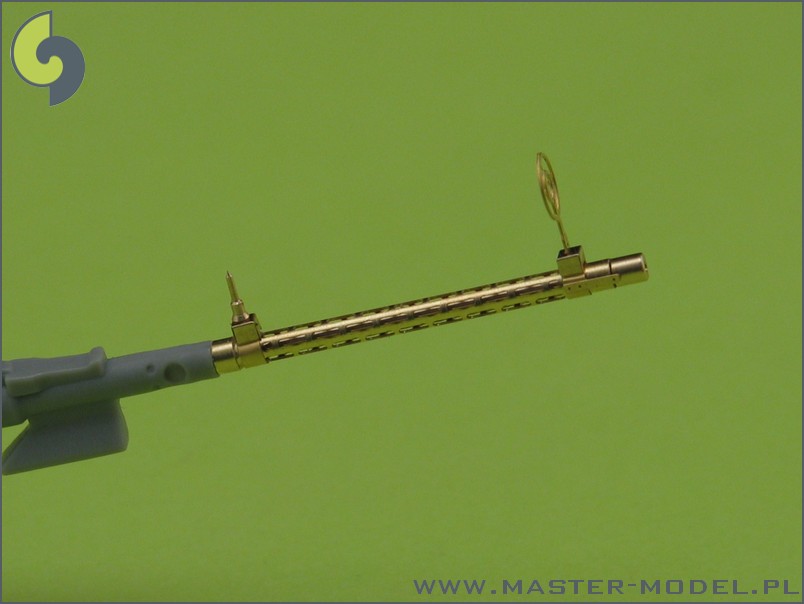 AM-32-013 Немецкий авиационный пулемет MG 15 - точеные стволы и протравленные прицельные приспособления (2шт.)