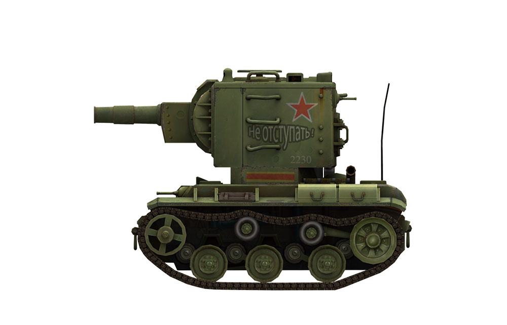 WWT-004 Soviet Heavy Tank KV-2 Meng