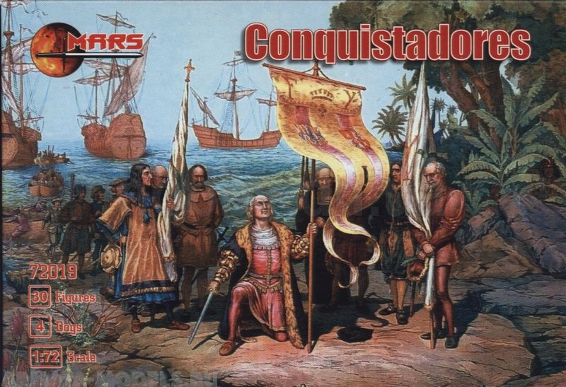 72019MR Фигуры Conquistadores 1/72 Mars Mars