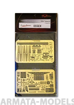 FH700025 WW II USN Фототравление Aircraft Carrier Essex (For Trumpeter 05728\05729\05730)