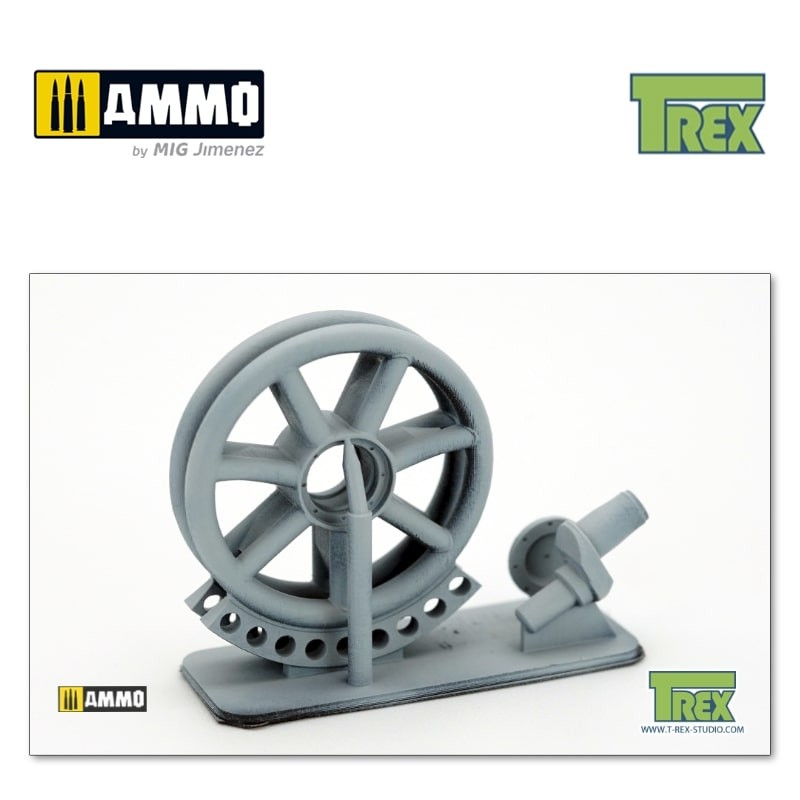 TR35040 Натяжное колесо PzKpfw IV Disassembled Idler Welded Version