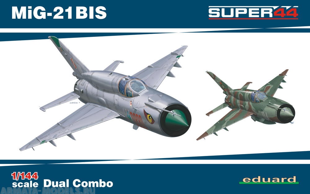 4427 Самолет MiG-21BIS Dual Combo EDUARD