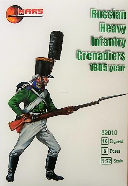 32010MR Фигуры Russan heavy Infantry 1805
