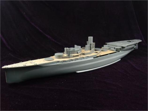 AW10052 Деревянная палуба для IJN Carrier Battleship Ise