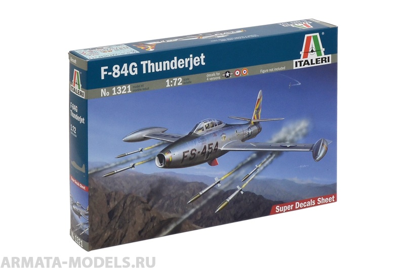1321ИТ Самолет F-84 G Thunderjet Italeri