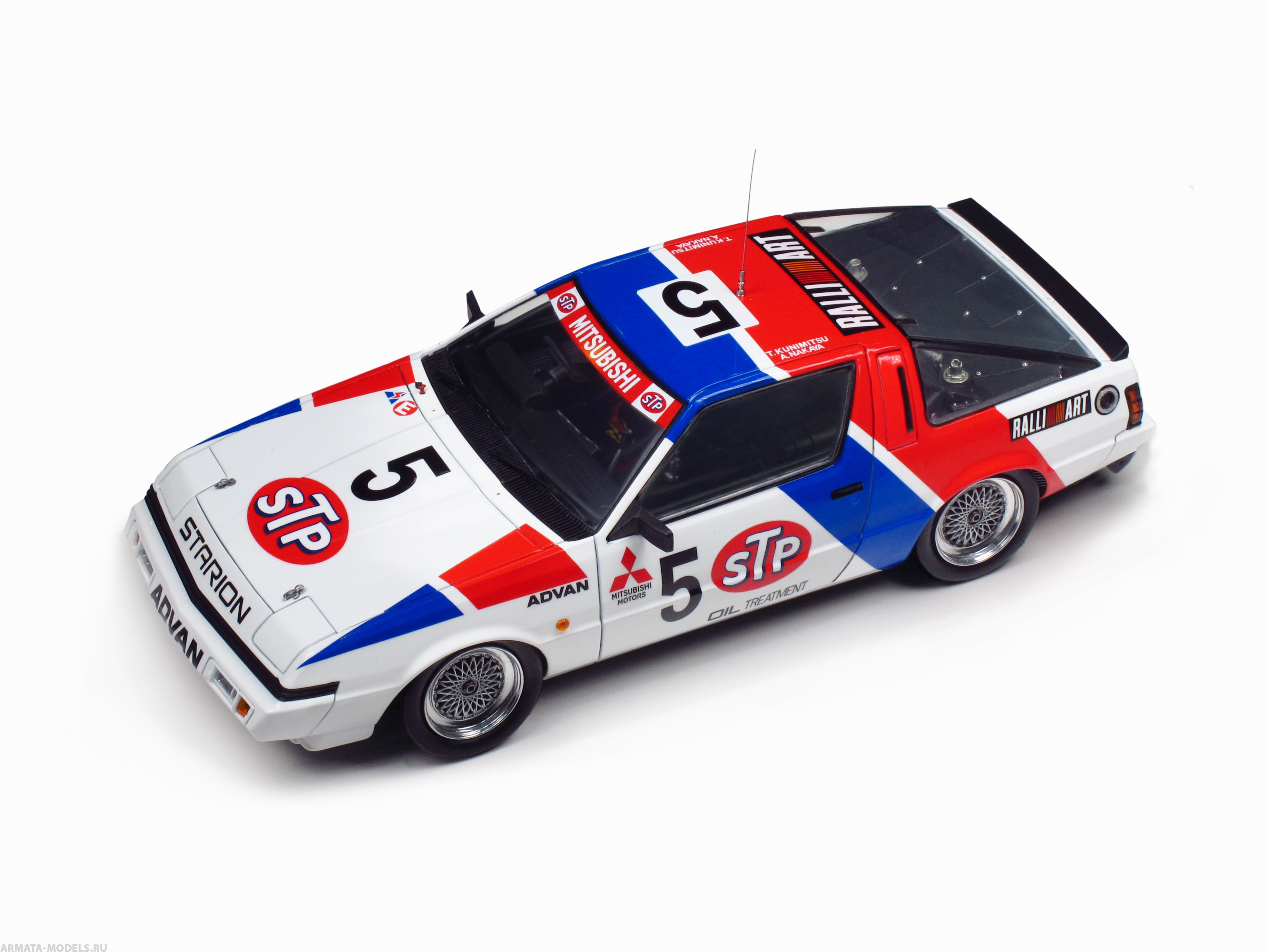 BEE24023 Mitsubishi Starion Rally Gr.A '87 JTC Ver. Beemax Model Kits