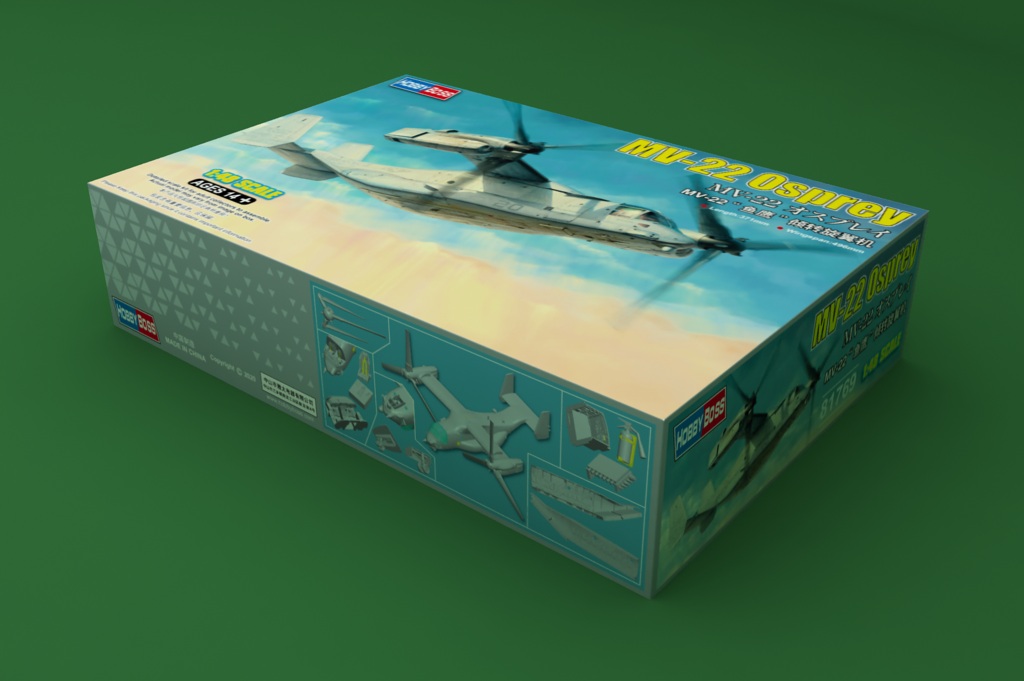 81769 Конвертоплан  MV-22 Osprey Hobby Boss