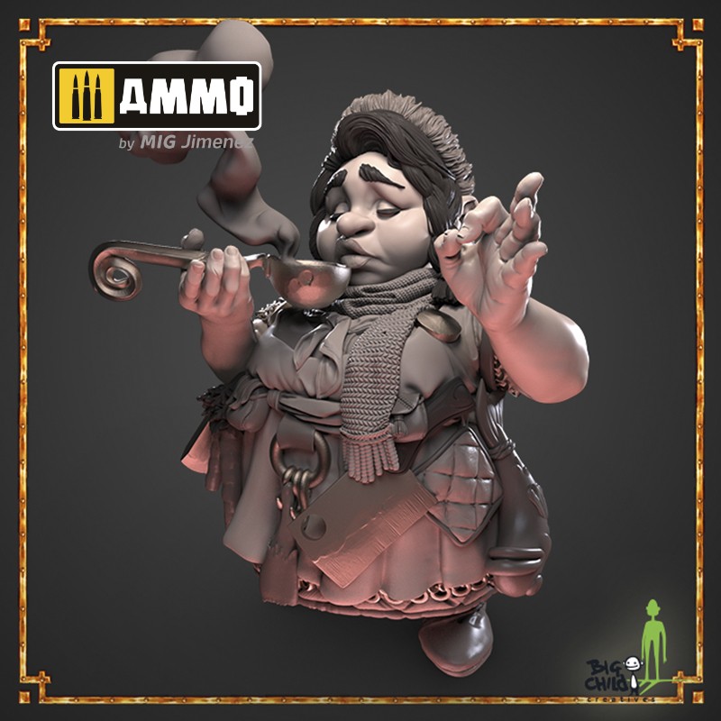 BCTK70008 Миниатюра Stephania Slatehearth BIG CHILD