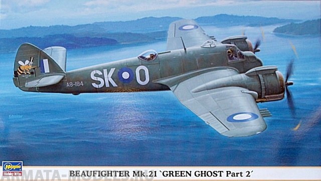 00943  Самолет Beaufighter Mk 21 Hasegawa