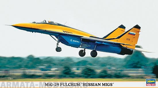 00965 Самолет MiG-29 Fulcrum Russian Migs Hasegawa