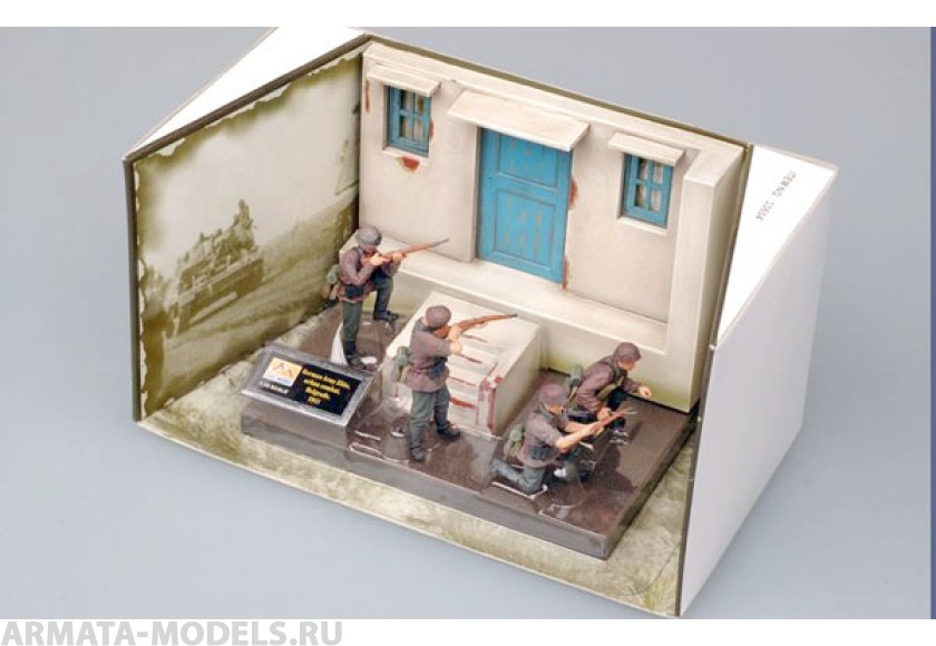 33604EM Солдаты немецкие, городские бои, Белград Easy Model