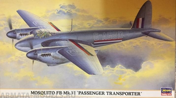 00269 Самолет MOSQUITO FB MK.VI Hasegawa