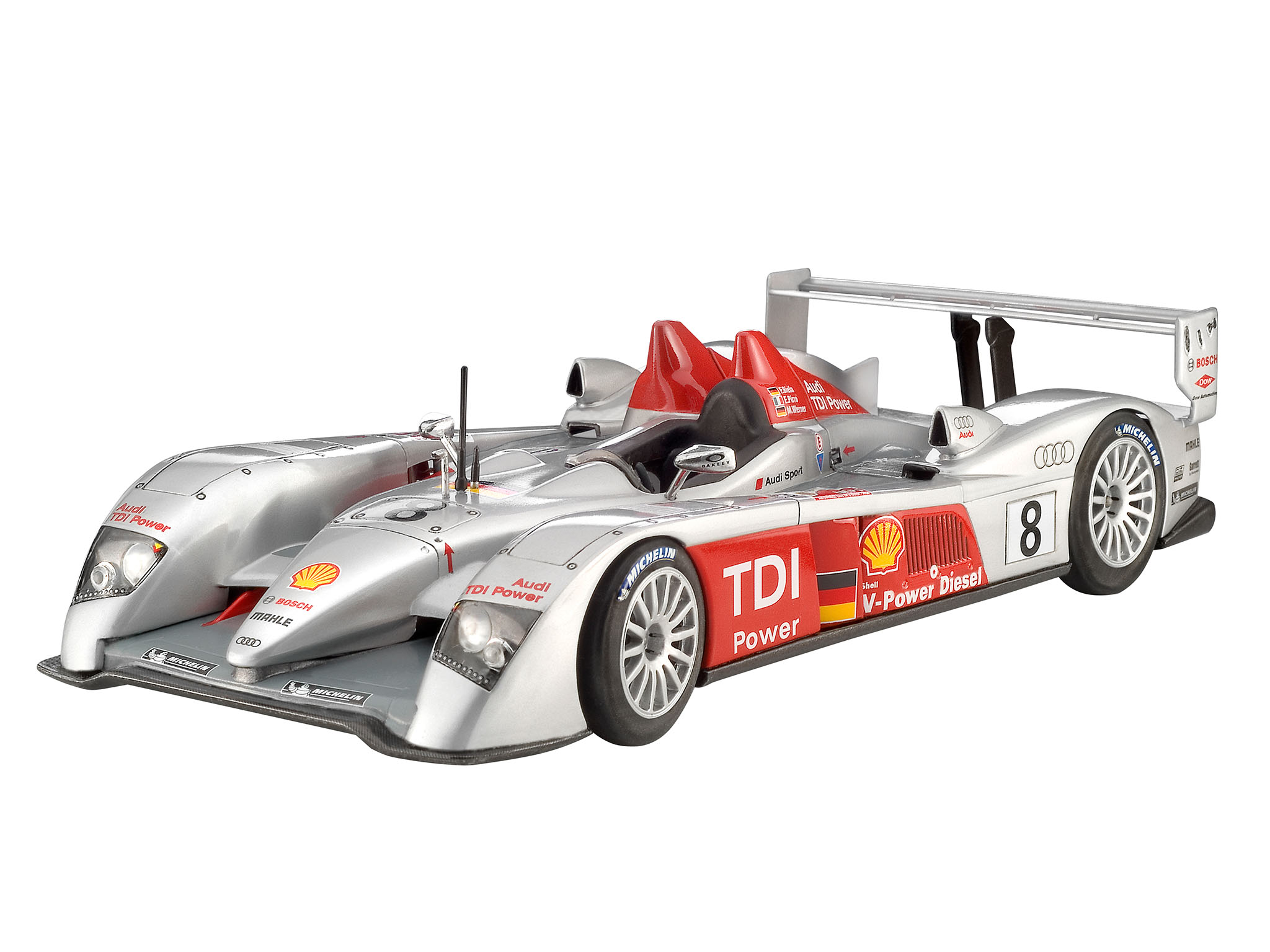 Подарочный набор Audi R10 TDI + 3D Puzzle (Гоночная трасса в Ле-Мане) Revell