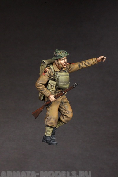 35143SOGA British infantryman for Universal Carrier. SOGA Miniatures