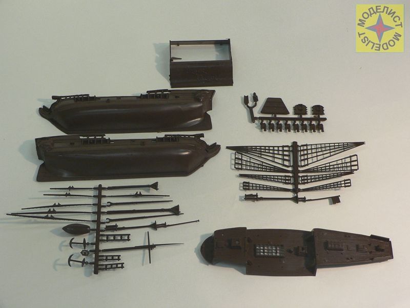 ПН115003 Пиратский бриг Черный сокол (1:150) Моделист