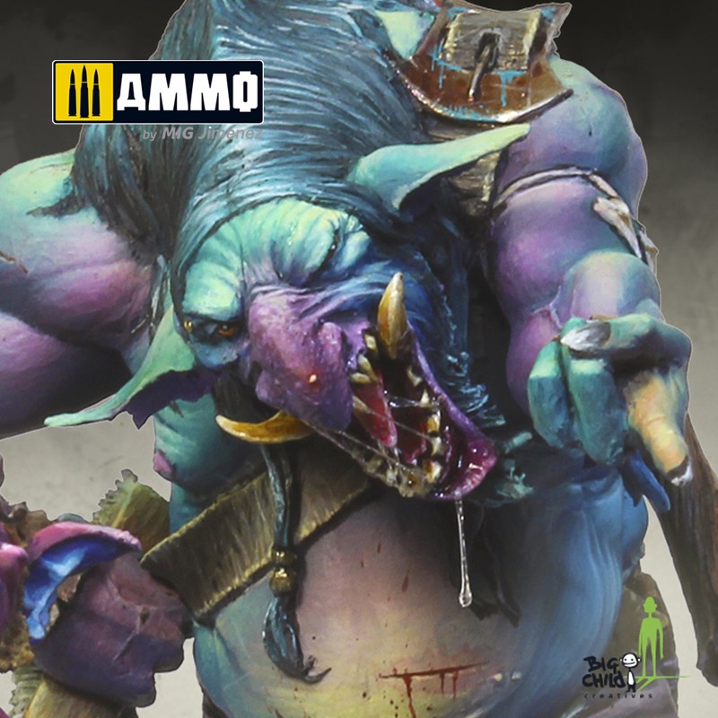 BCBS700005 Набор миниатюр Gugh Jin the Troll Cleaner BIG CHILD