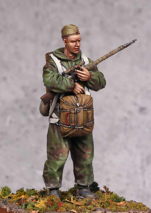 3101SOGA Снайпер ВДВ РККА. 1941г. SOGA Miniatures