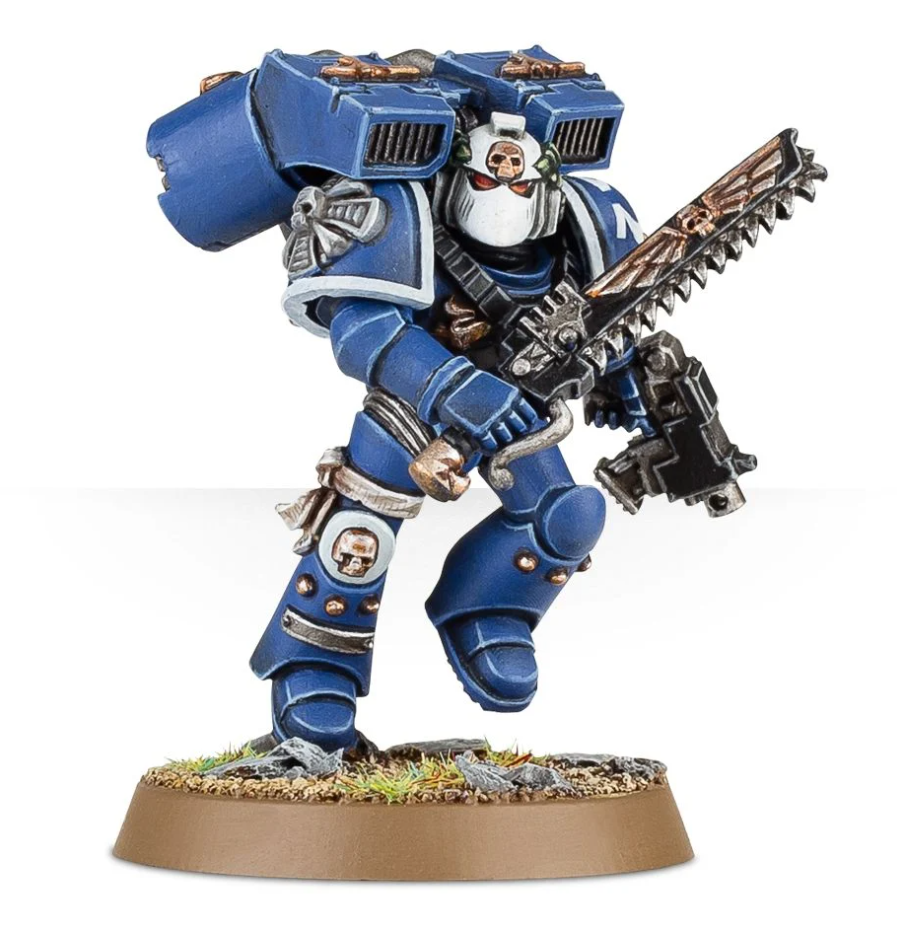 48-18 Набор Отделение Ветеранов Авангарда Космодесанта (Space Marine Vanguard Veteran Squad) (2020)