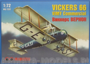MQ 7222 Vickers Vernon Макет
