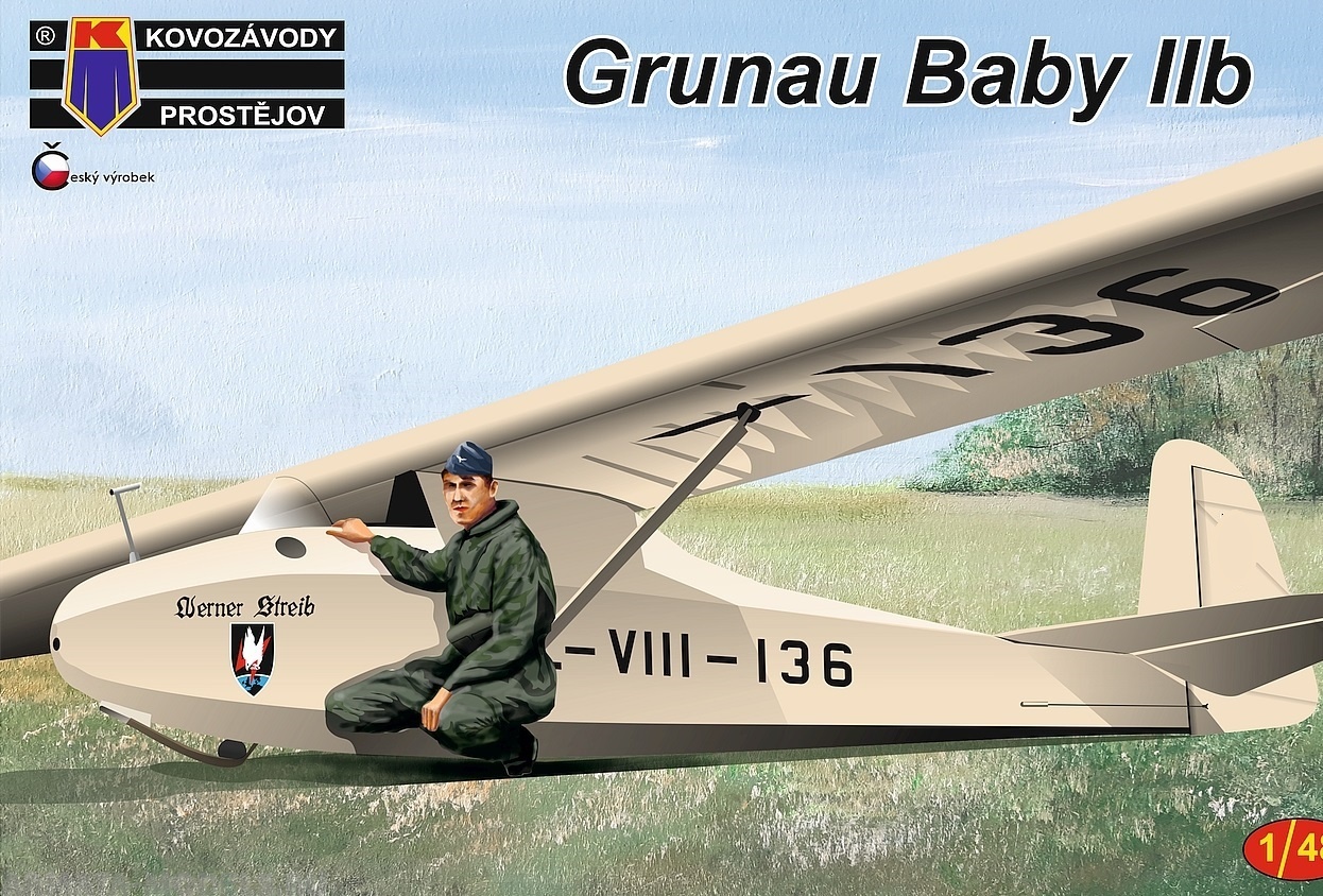 KPM4813 планер Grunau Baby KP Models