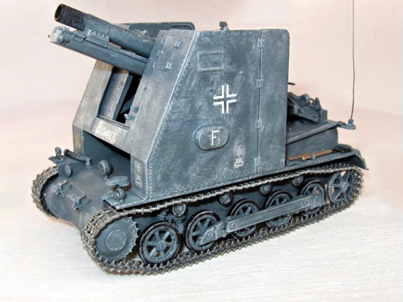 35005 Немецкая 150-мм самоходная гаубица ARK model