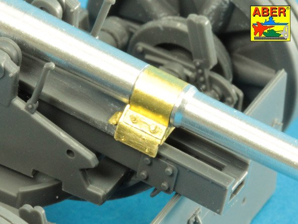 ABR-35-L-228  Дополнения для  Barrel for German 75mm PaK 40 gun without muzzle brake универсальный набор 1/35