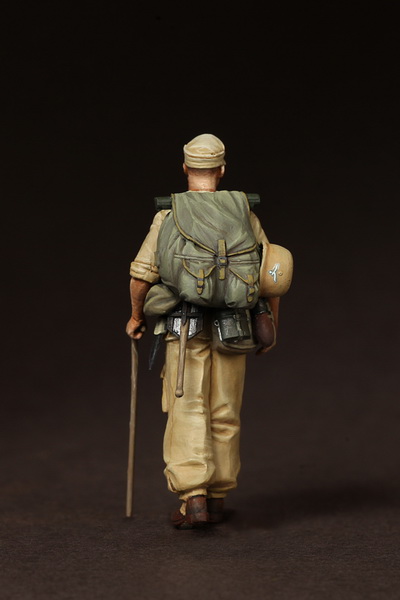 35123SOGA Feldwebel Fallschirmjager- Brigade Ramcke. El Alamein, August 1942. SOGA Miniatures