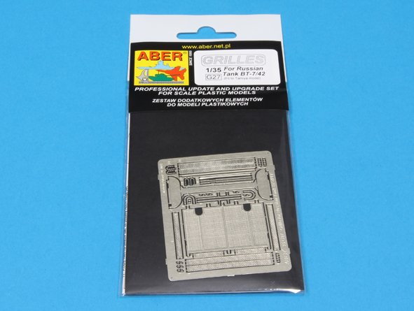 ABR-35-G27  Дополнения для  Grilles for BT-7 or BT-42 для Tamiya 1/35
