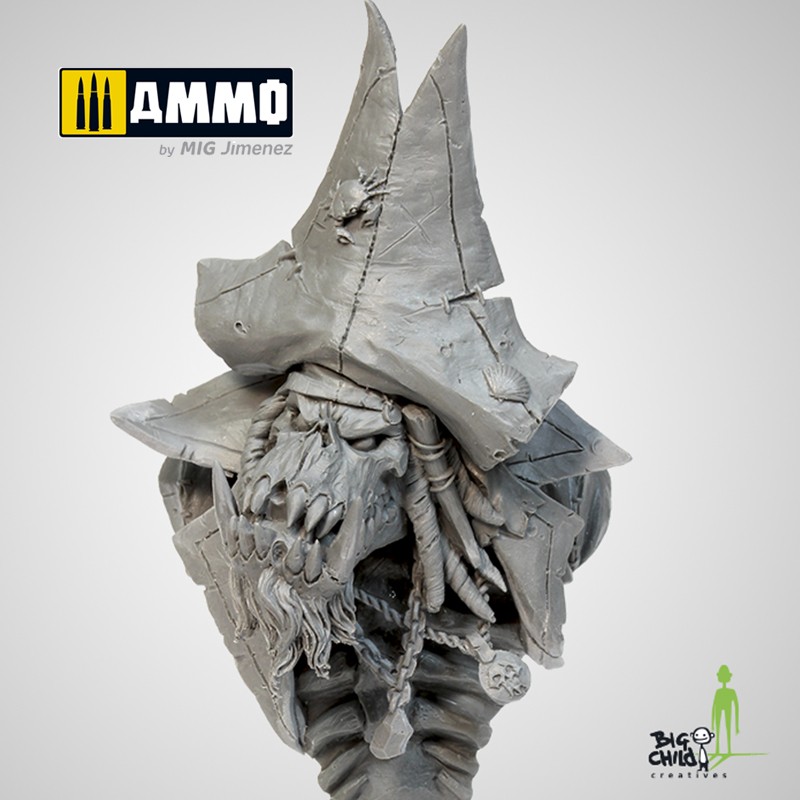 BCBSBU0003 Бюст Kpt. Albrork the Fourfold Damned BIG CHILD