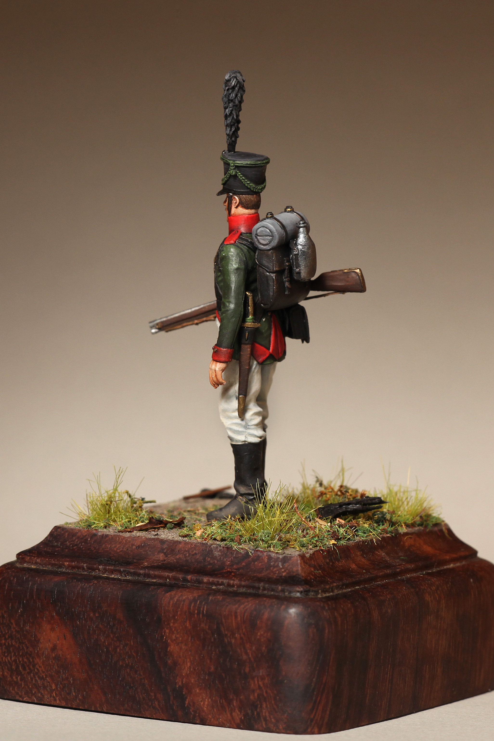 5408SOGA Private East Prussian Jaeger battalion 1808-1813 year. SOGA Miniatures