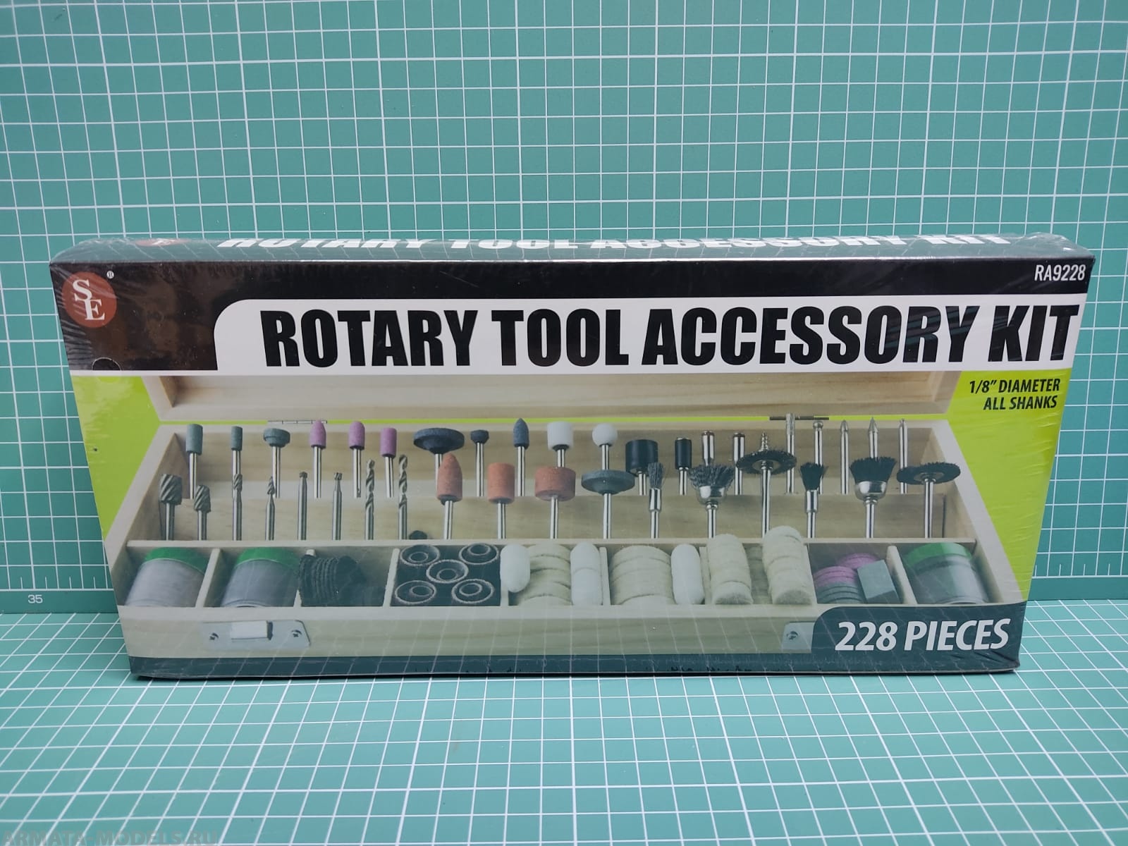 RA9228 Комплект насадок, 228 штук