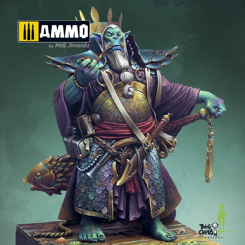 BCLJS700004 Миниатюра Zhou Kang the Dragon King BIG CHILD