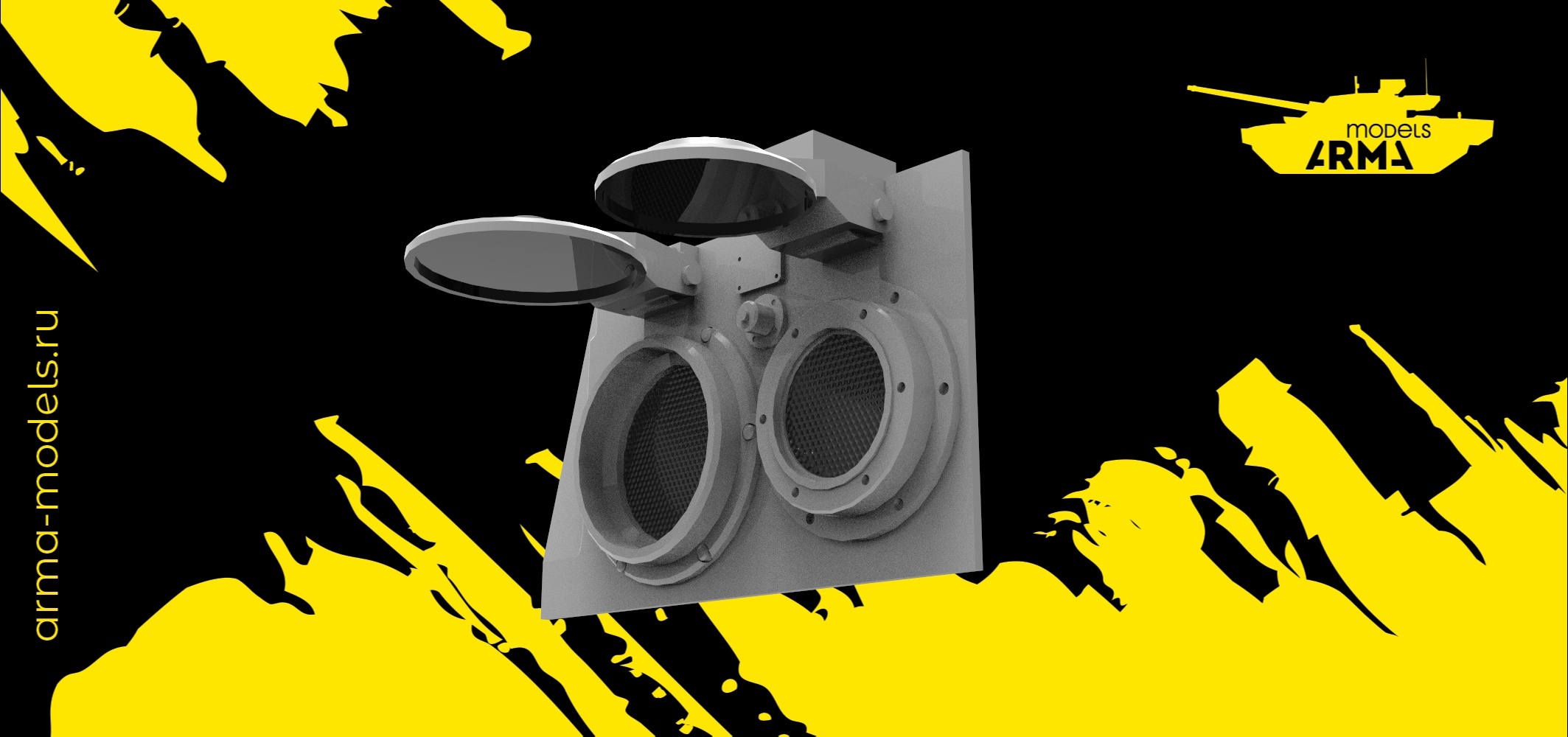 AM3648 Открытая система оптического визирования для Тор-М2, 1/35