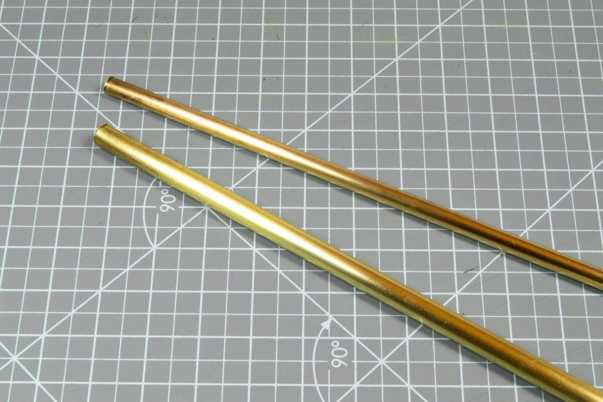 AK9119 Трубочка латунная BRASS PIPES 2,2mm, 2 units