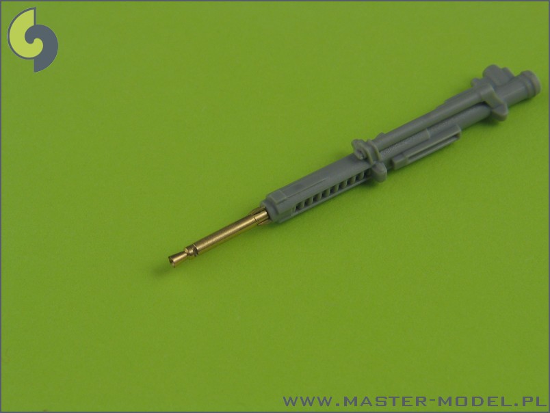 AM-32-027 Немецкая авиационная автопушка MG FF - точеные стволы и травленные прицельные приспособления (2шт.)