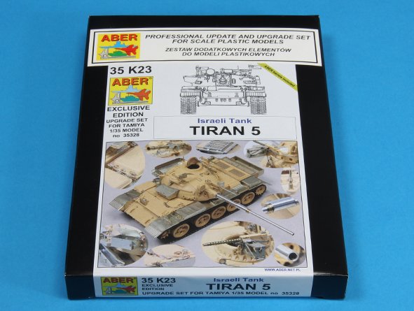 ABR-35-K23  Дополнения для  Israeli Tank Tiran 5 для Tamiya 1/35
