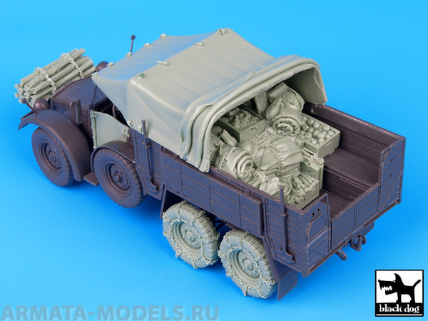 BDT35074 1/35 Krupp Protze big accessories set (TAM)