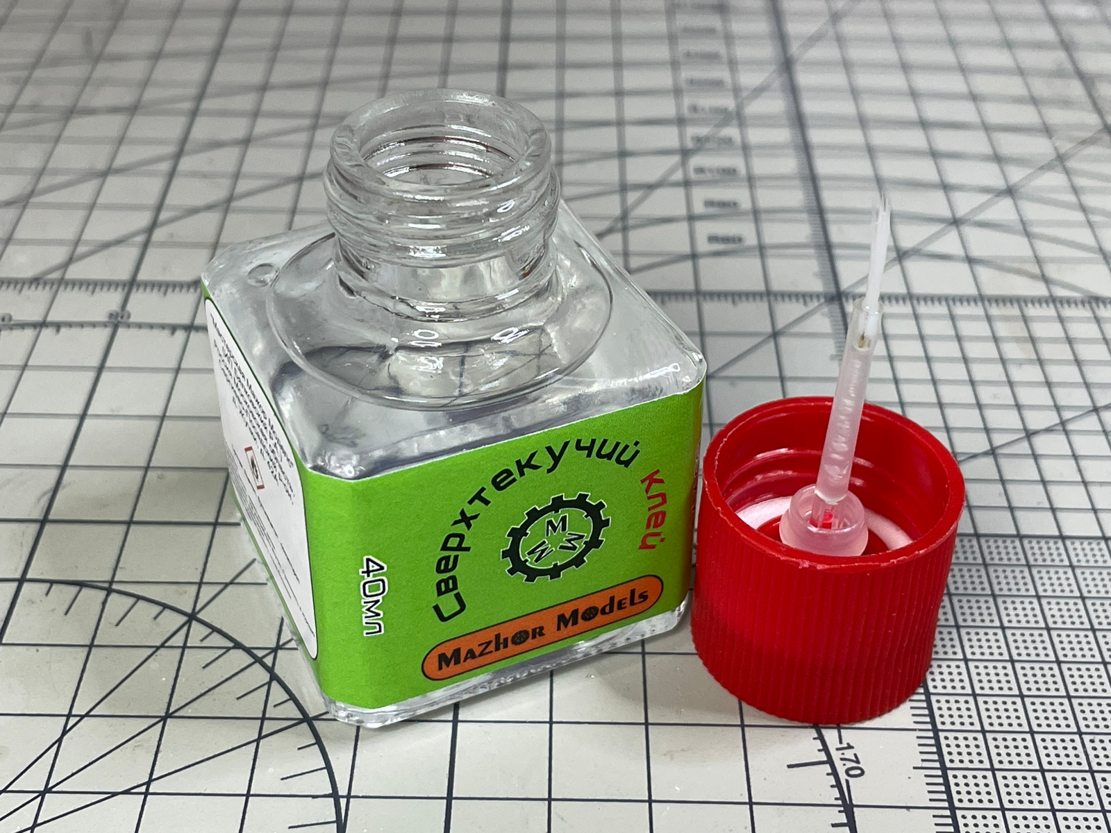 MM109  Клей супертекучий (Extra thin cement) 40 мл