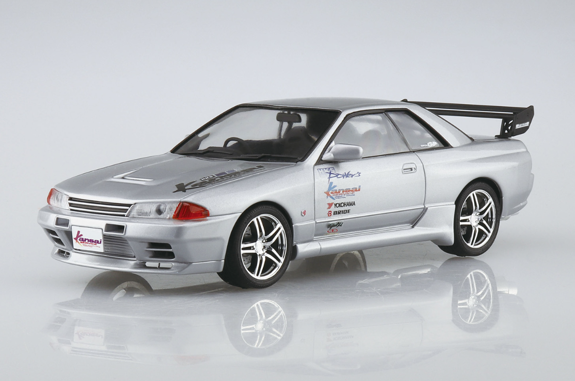 06453 Nissan Skyline GT-R R32 HKS Kansai Aoshima
