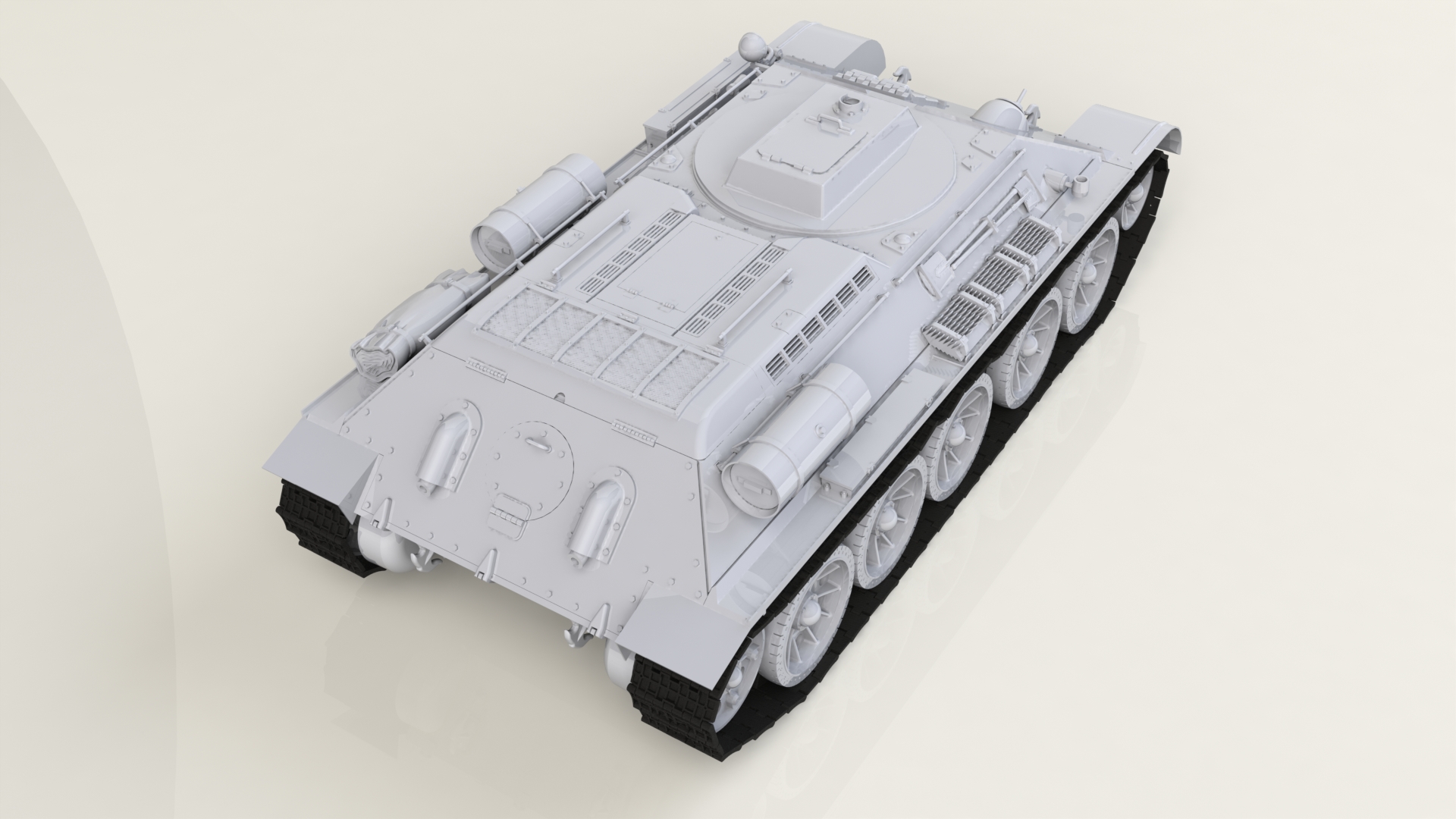 35371 T-34T обр. 1944 г., Советская БРЭМ ICM